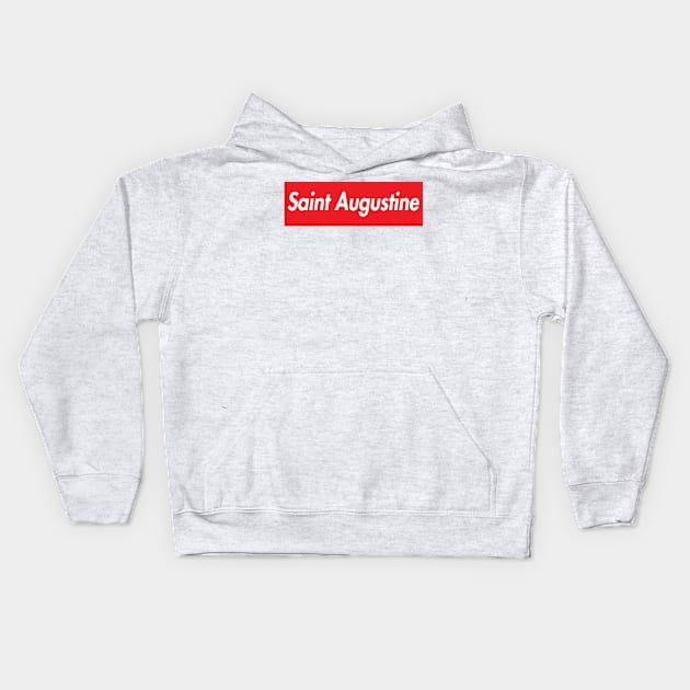 SAINT AUGUSTINE SUPER USA LOGO Kids Hoodie by elsa-HD